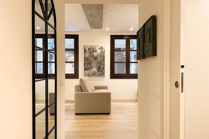 Appartamento per 2 persone, con balcone e piscina in Barri Gòtic
