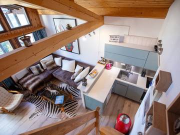 Gîte pour 4 personnes, avec balcon à Gryon