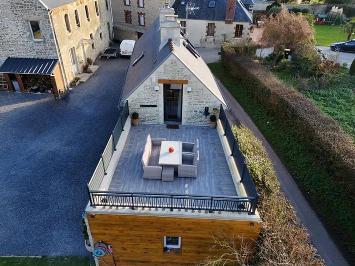 Location de vacances pour 4 personnes, avec vue et jardin à Longueville - 3