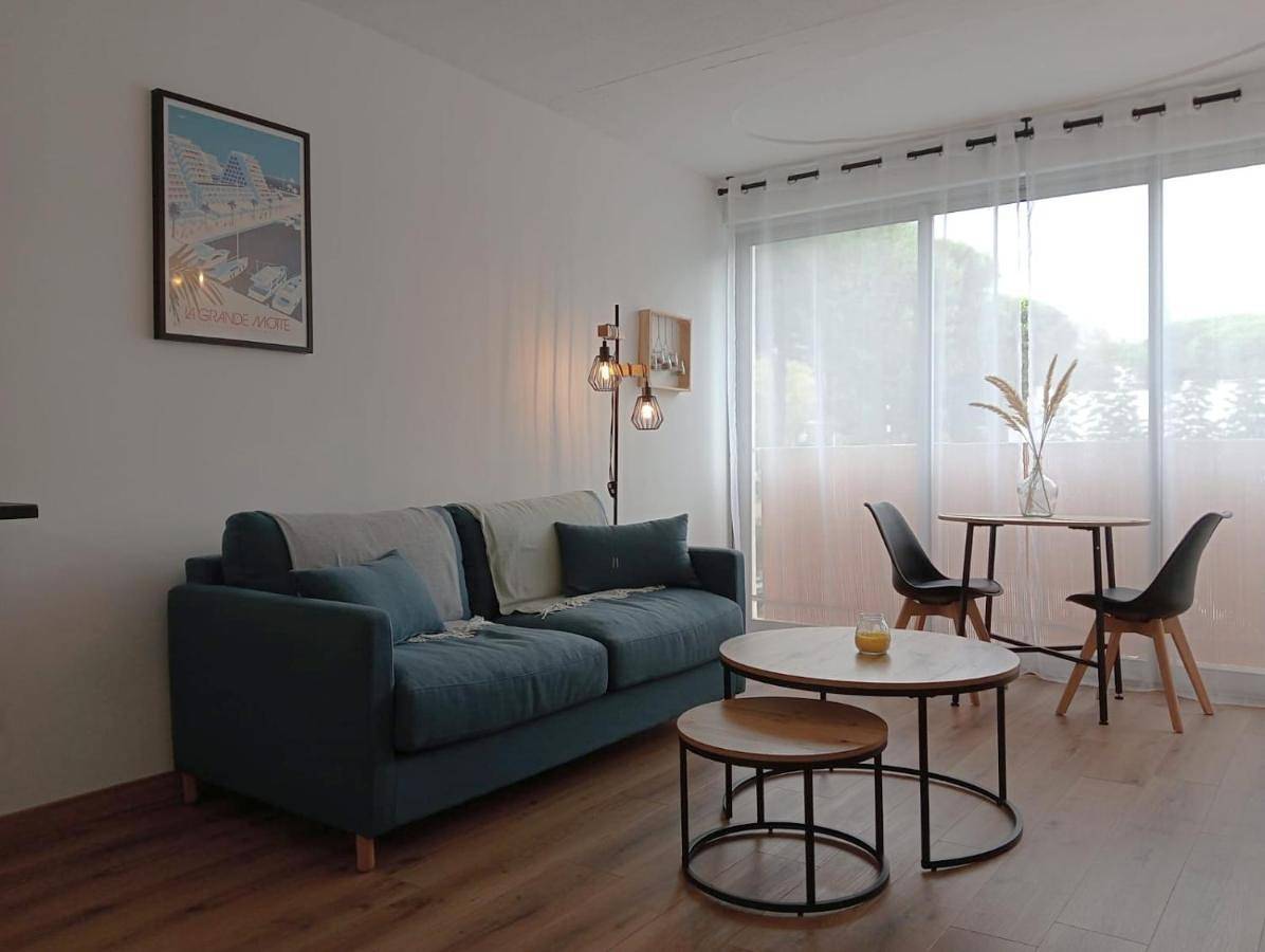 Appartement entier, L'escale bleue Méditerranée in La Grande-Motte, Côte d'Améthyste