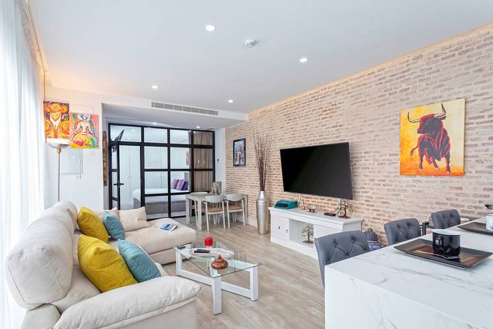 Ferienwohnung für 4 Personen, mit Whirlpool und Terrasse in Sevilla - 3