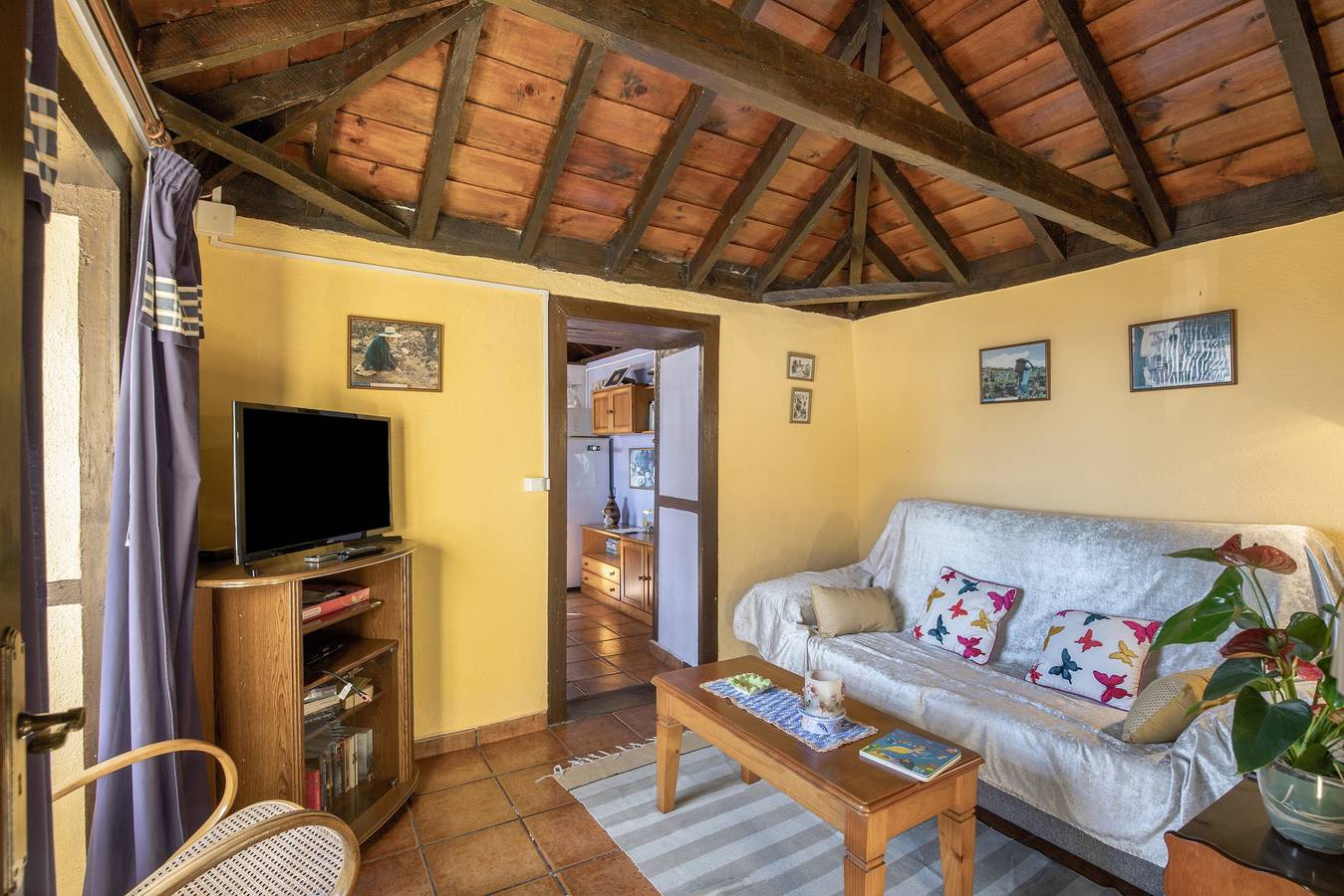 Landhaus 'Asuncion' mit Meerblick, privatem Garten und Wlan in Las Ledas, Breña Alta