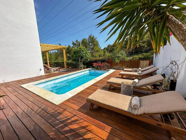 Finca für 10 Personen, mit Balkon und Garten in Ibiza Stadt - 4