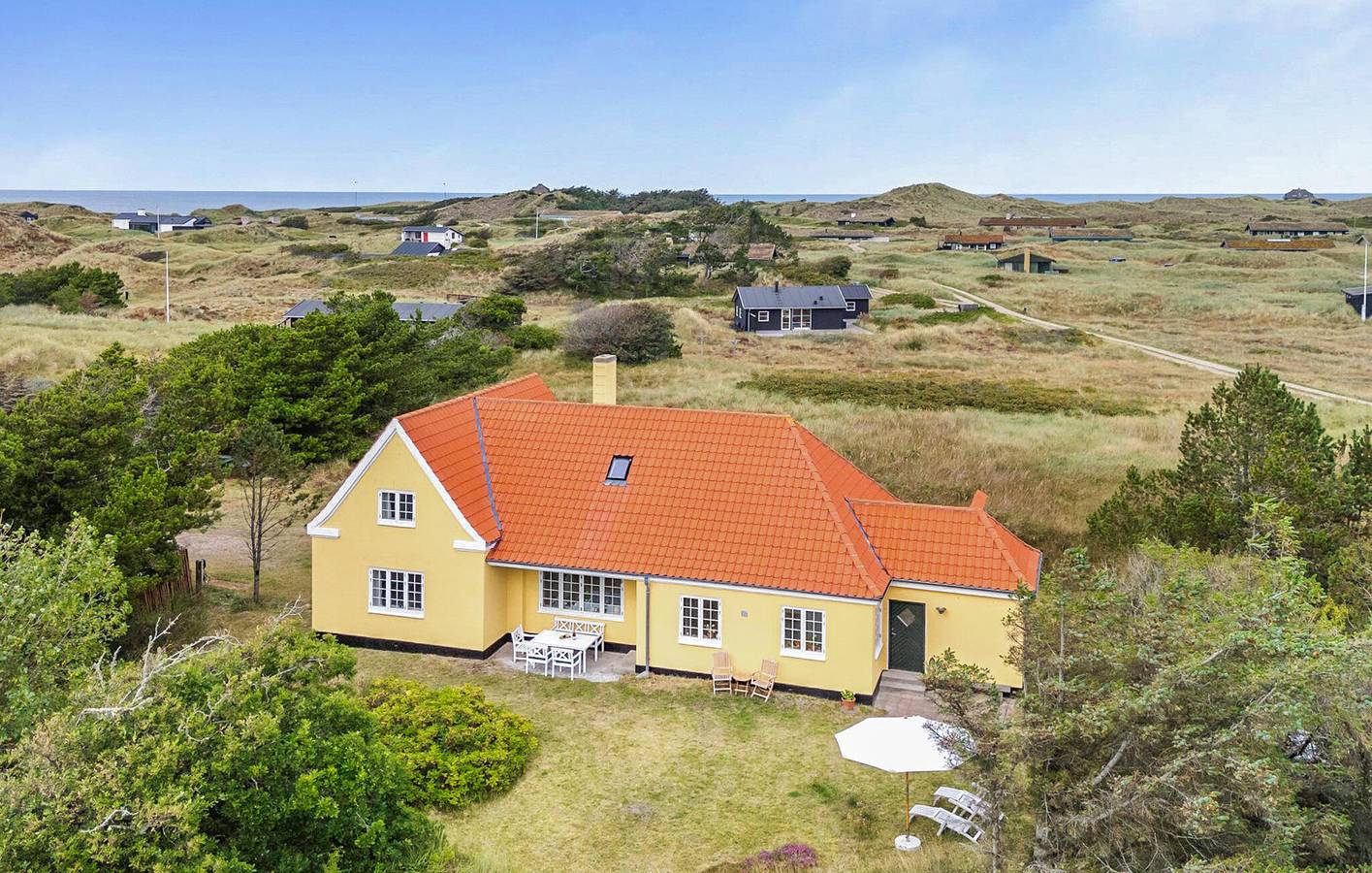 Feriehus for 6 personer med terrasse in Skagen, Tannis Bugt