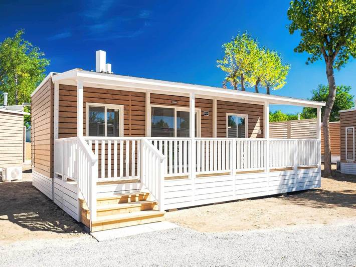 Camping per 5 persone, con Terrazza e Piscina sulla Riviera Romagnola