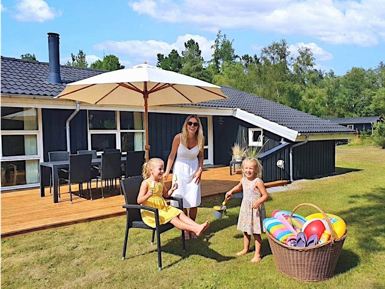 Oppusset hytte i Bratten - Ved Traum in Bratten, Jerup