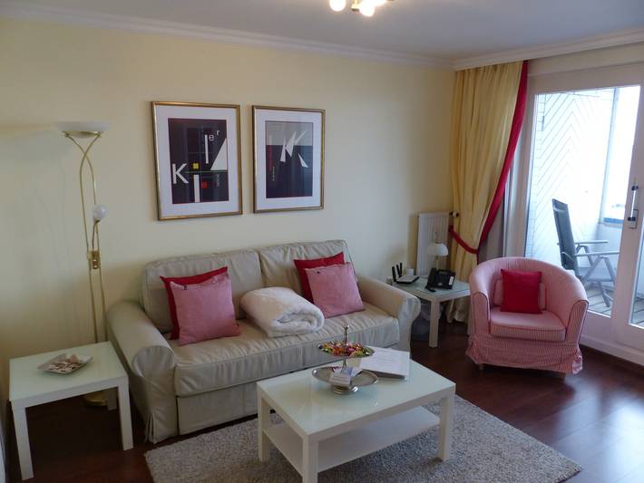 Ferienwohnung für 2 Personen, mit Balkon und Sauna