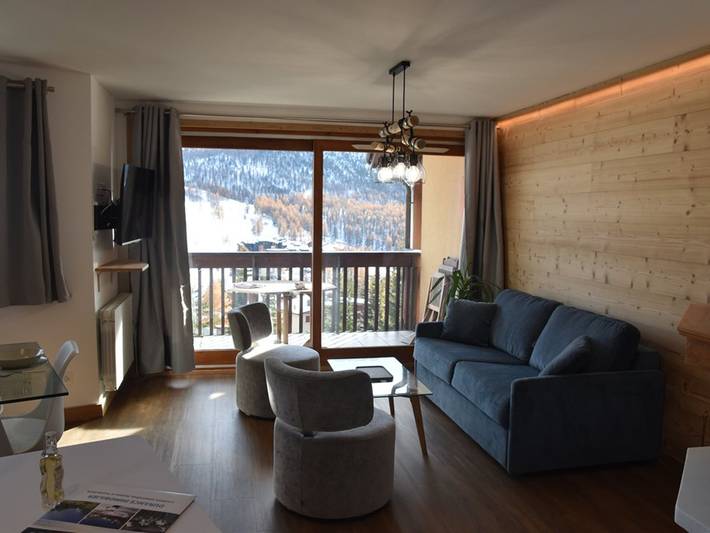 Entire apartment, Comfortable duplex with garage - 6 guests in Montgenèvre, Briançon region