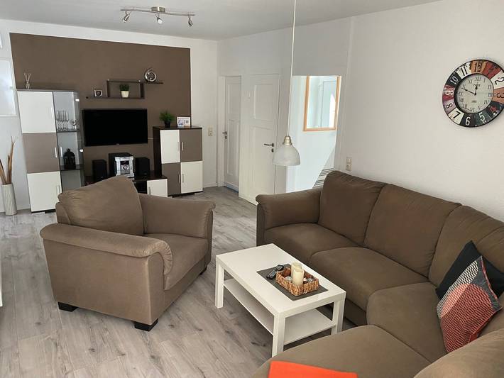 Ferienwohnung für 6 Personen, mit Garten und Balkon