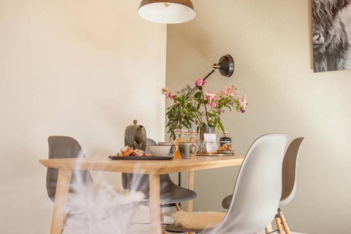 Ferienhaus für 2 Personen, mit Balkon und Whirlpool sowie Terrasse und Garten