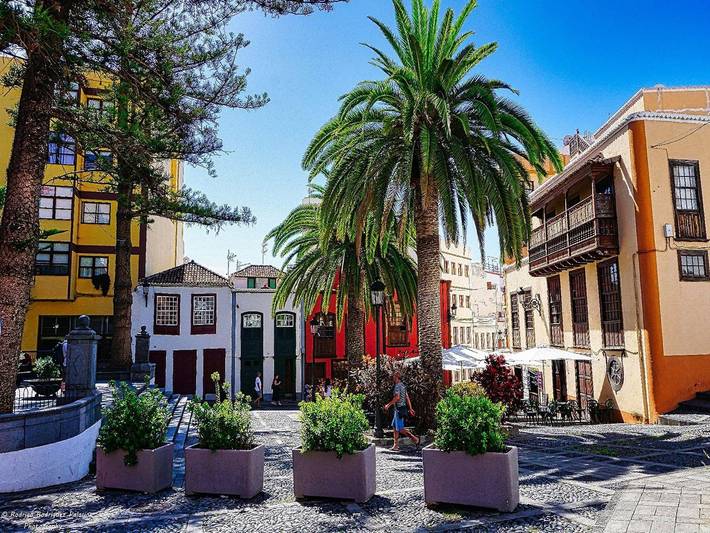 Ferienwohnung für 4 Personen, mit Terrasse in Santa Cruz de La Palma