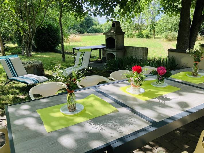 Gîte pour 6 personnes, avec Terrasse et Jardin dans Pleurs