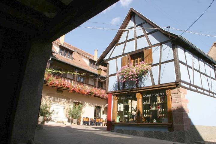 Chambre d’hôte pour 2 personnes, avec terrasse à Dambach-la-Ville