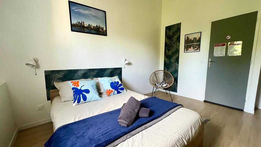 Appartement de vacances pour 2 personnes, avec jardin