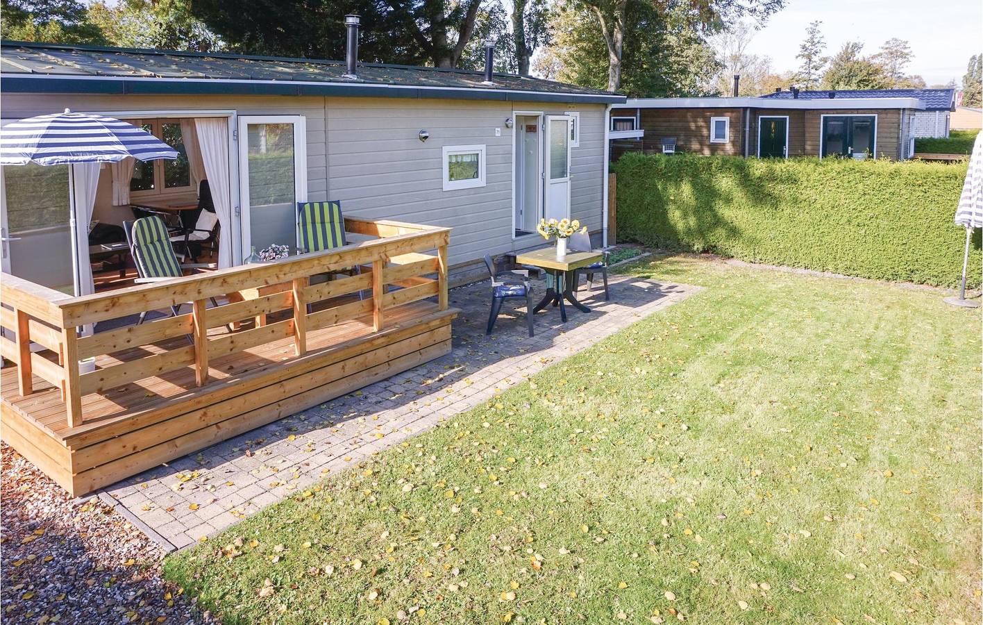 Holiday home for 4 people with terrace in Franekeradeel, North Sea Netherlands