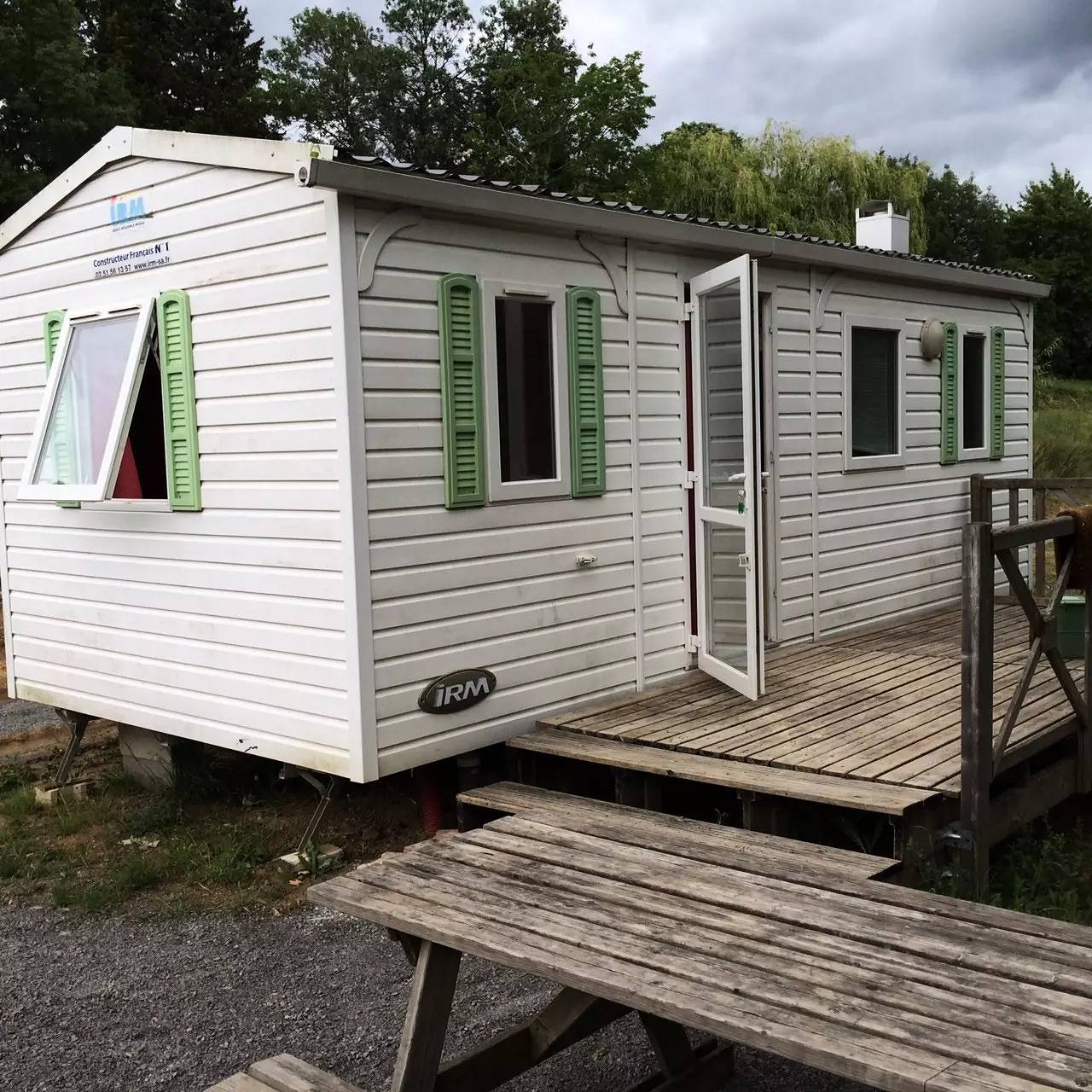 Mobile home 3 rooms 4 people air-conditioned in Lussas, Ardèche