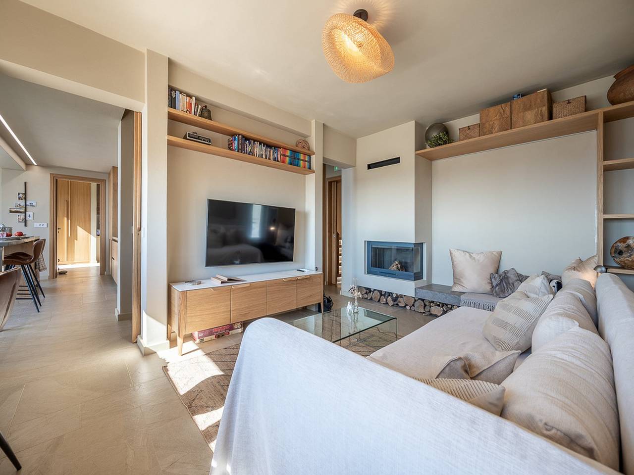 Villa in Sellia mit Pool und Meerblick in Rethymno und Umgebung