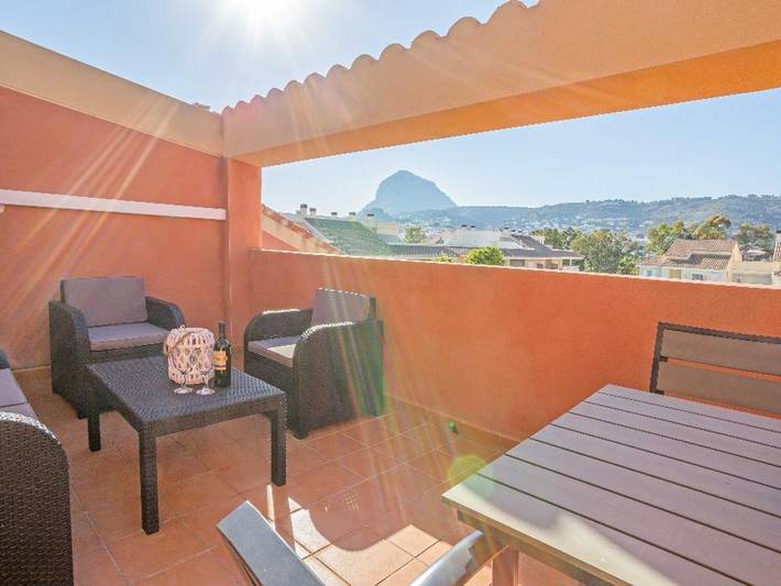 Vakantieappartement voor 4 personen, met zwembad en balkon in Jávea