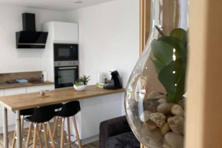 Maison de vacances pour 4 personnes, avec Terrasse ainsi que Jardin et Sauna