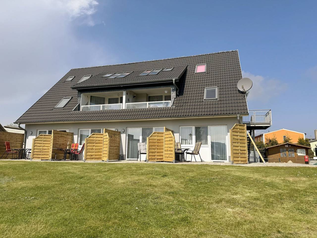 Ganze Ferienwohnung, Mr: Haus Inselperle mit Blick auf den Bodden in Alt Reddevitz, Mönchgut