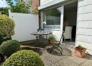 Ferienwohnung für 2 Personen, mit Terrasse und Ausblick sowie Balkon/Terrasse in Dahme
