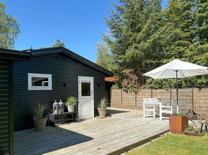 Ferieudlejning for 6 personer, med terrasse, børnevenlig i Rørvig