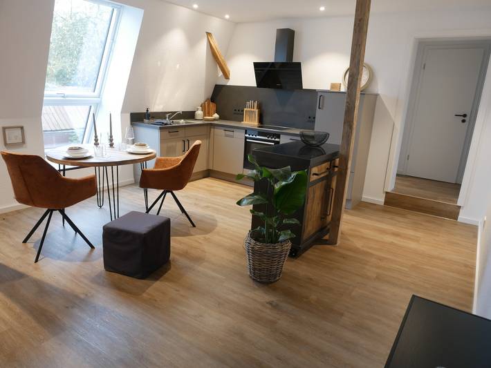 Ferienwohnung für 2 Personen, mit Balkon und Terrasse in Jübek