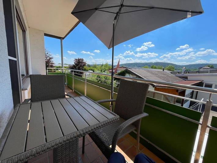 Ferienwohnung für 3 Personen, mit Balkon und Ausblick in Rottenburg - 3