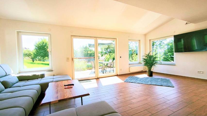 Ferienwohnung für 4 Personen, mit Terrasse und Garten sowie Ausblick in Arnbruck - 3