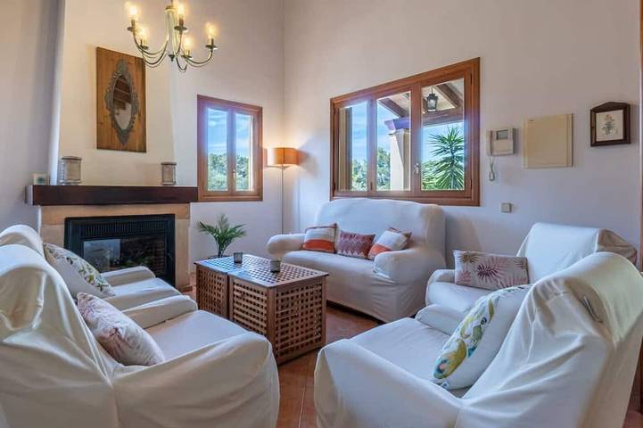 Finca für 6 Personen mit Privatpool. Ruhige Ländliche Lage in Porreres, Majorque du Sud