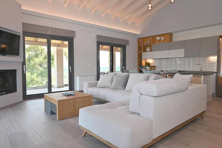 Location de vacances pour 6 personnes, avec vue et terrasse dans Liapádes - 4