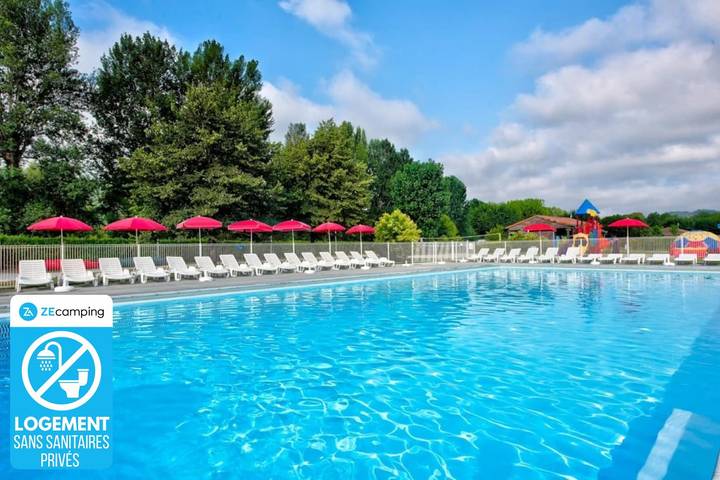 Tente pour 5 personnes, avec bassin pour enfant dans le Lot - 2