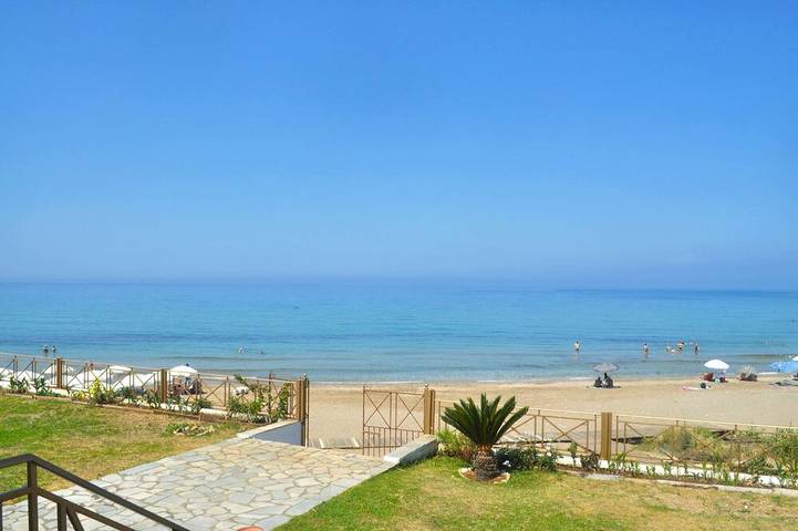 Vakantieappartement voor 4 personen, met tuin in Agios Gordios