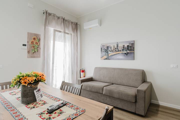 Gîte pour 4 personnes, avec balcon à Marsala