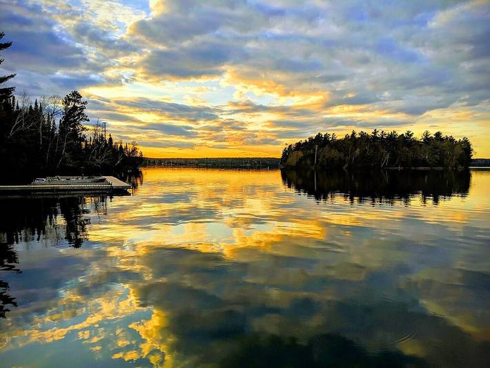 Vacation rental for 6 people, with yard in Wisconsin
