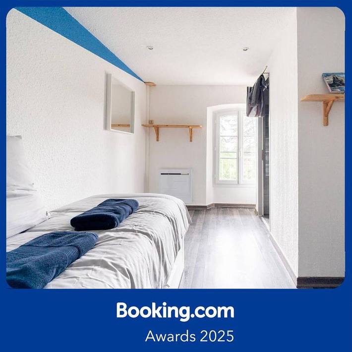 Gîte pour 3 personnes, avec vue, adapté aux familles dans Saint-Béron