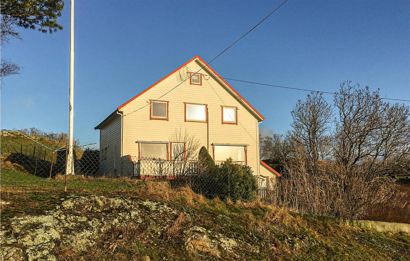 Ferienhaus für 8 Personen mit Garten in Bjerkreim