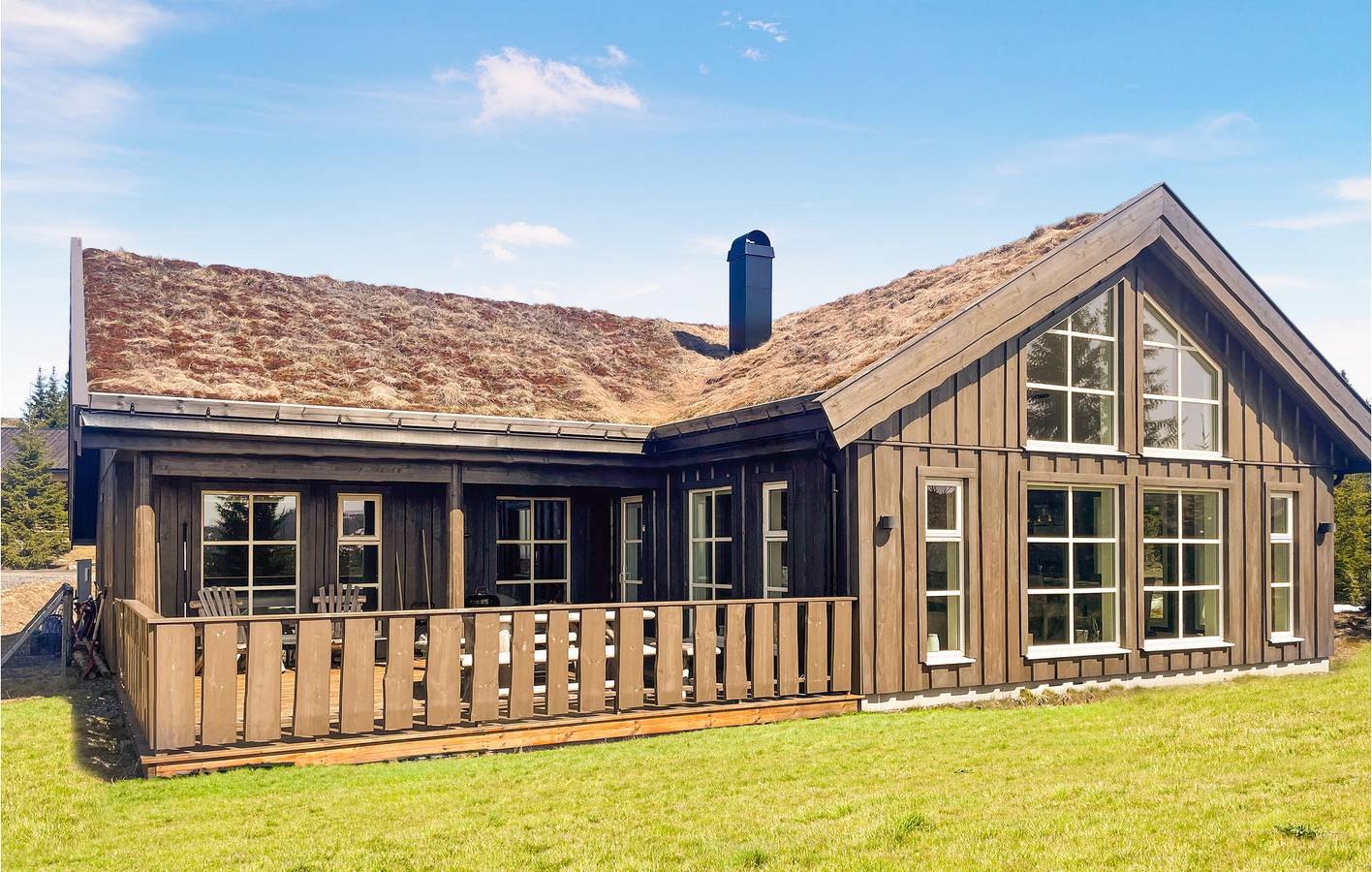 Ferienhaus für 8 Personen mit Terrasse in Hafjell, Øyer