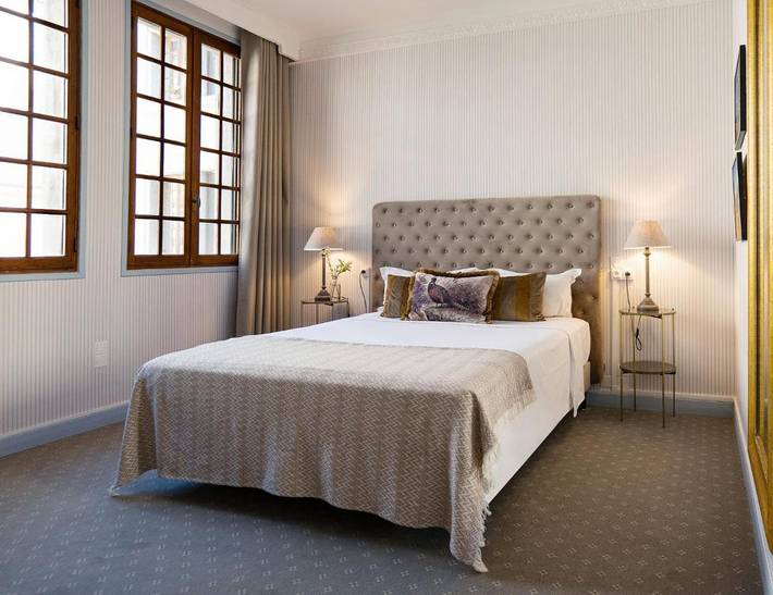 Hôtel pour 2 personnes, avec Terrasse et Jardin ainsi que Piscine et Sauna
