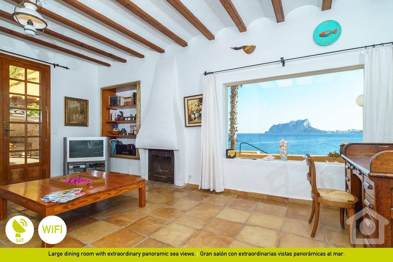 Villa for 10 people with balcony in Benissa, Costa Blanca