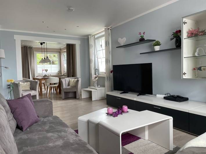 Ferienhaus für 8 Personen, mit Balkon und Terrasse sowie Garten in Bad Sachsa