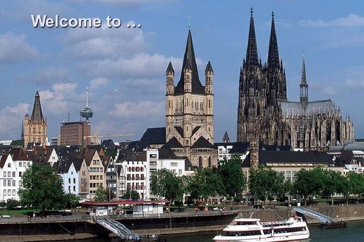 Ferienwohnung für 4 Personen, mit Balkon in Kölner Dom