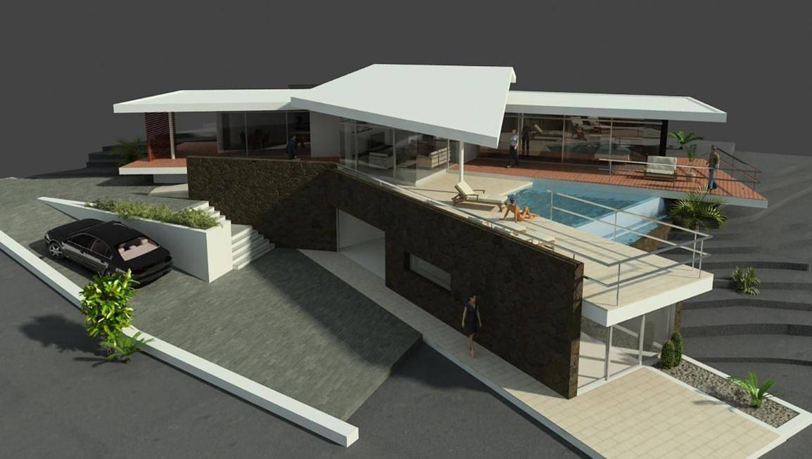 Ganze Wohnung, Villa Atlantis urlaubsfeeling mit solarbeheiztem Pool in Las Breñas, Yaiza