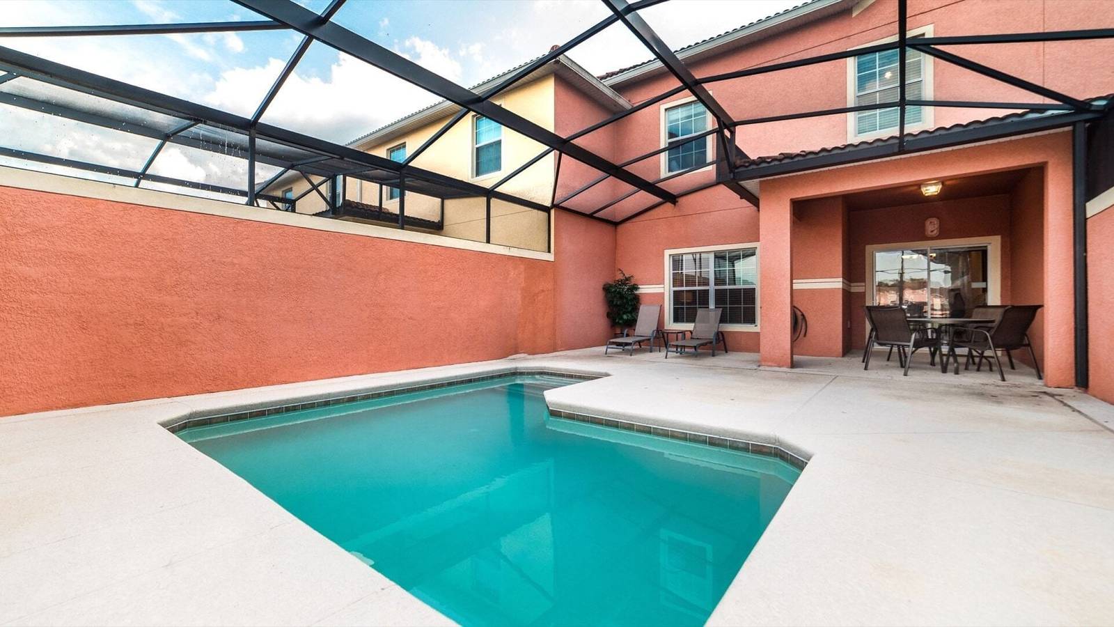 The Ultimate 4 Bedroom Townhome on Paradise Palms Resort, Orlando Townhome 4794 in Four Corners, Osceola County