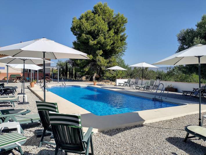 Apartamento de vacaciones para 4 personas, con jardín en Andalucía, España