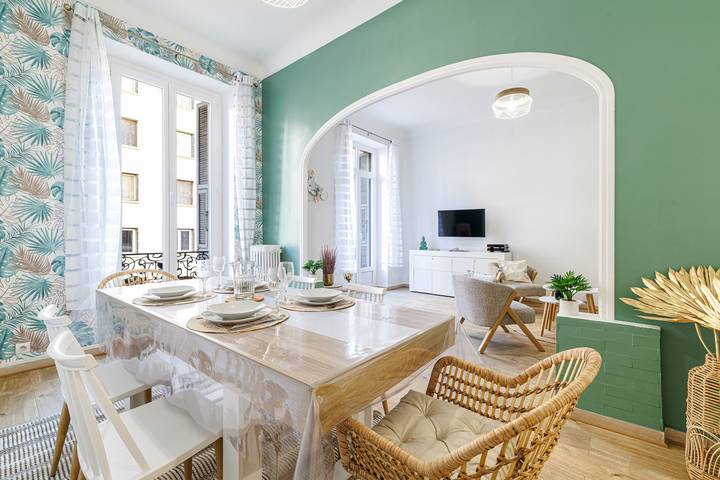Appartement de vacances pour 6 personnes, avec Balcon