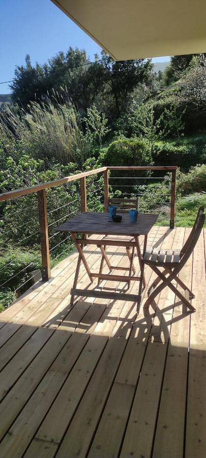 Location de vacances pour 2 personnes, avec vue et terrasse à Brando - 2