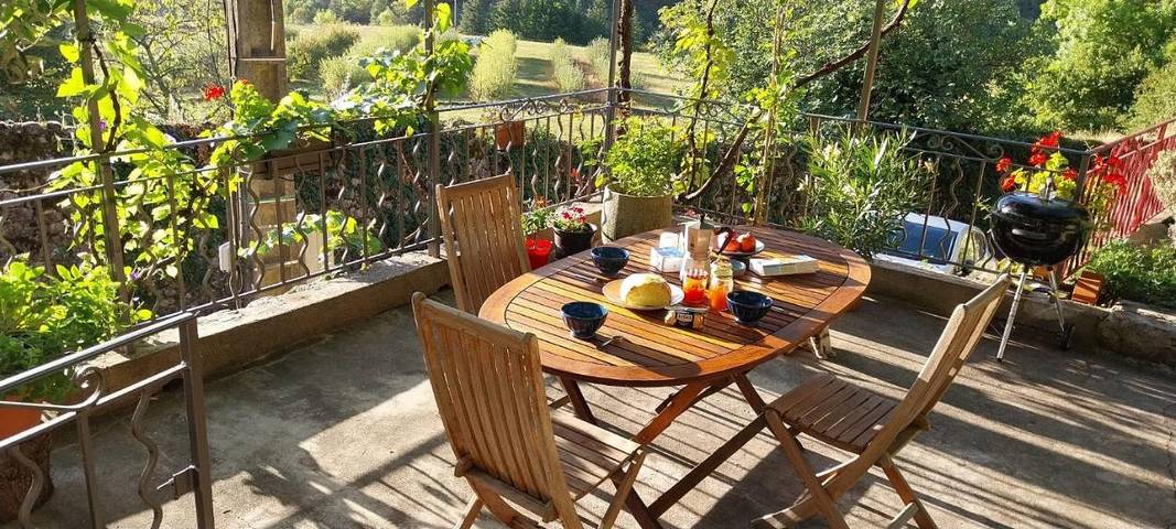 Maison de vacances pour 4 personnes, avec vue et jardin - 1