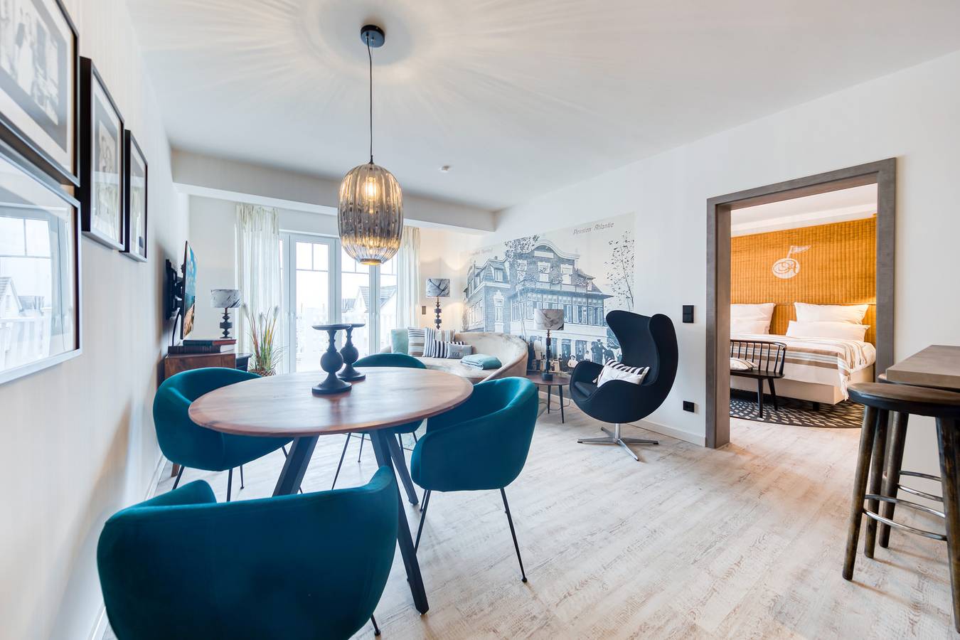 Ganze Ferienwohnung, Atlantic Landkajüten - Heini's Kajüte in Niendorf, Timmendorfer Strand