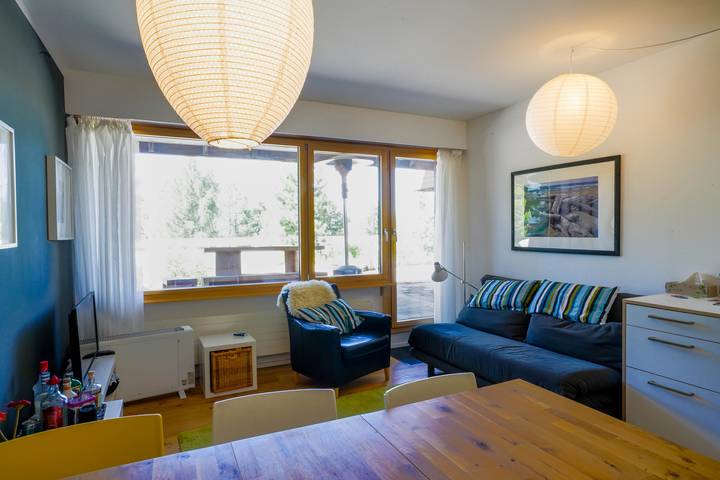 Ferienwohnung für 8 Personen, mit Terrasse und Sauna sowie Pool und Balkon/Terrasse - 1